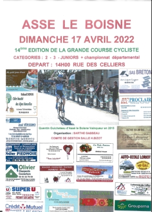 Assé le Boisne 2,3+J+ Chpt. Dépt.