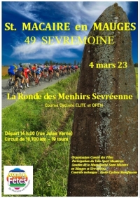 &quot;La Ronde des Menhirs Sèvréenne&quot;: Toutes les infos