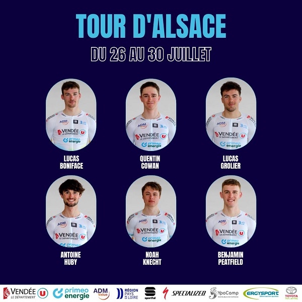 Tour D&#039;Alsace: Compo Vendée U PDL