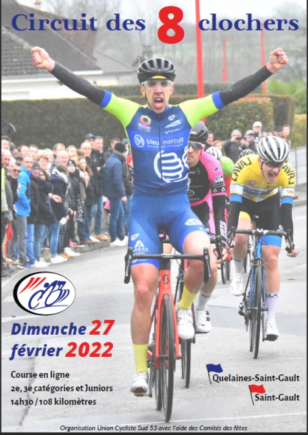 Quelaines/St Gault 2,3+J (Circuit des 8 clochers)
