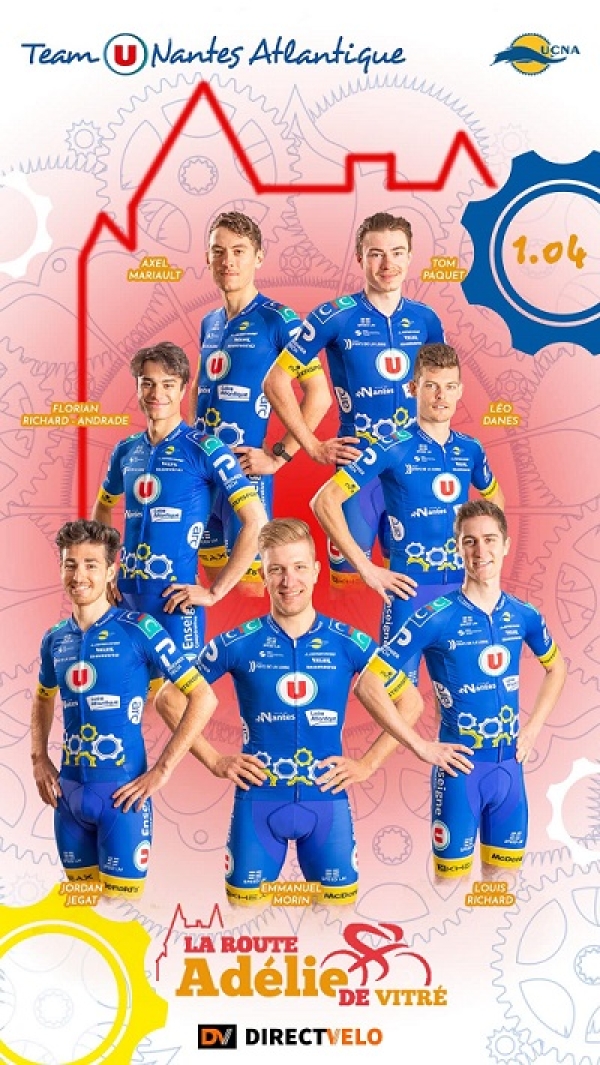 La Route Adélie de Vitré: Compo Team U Nantes Atl.