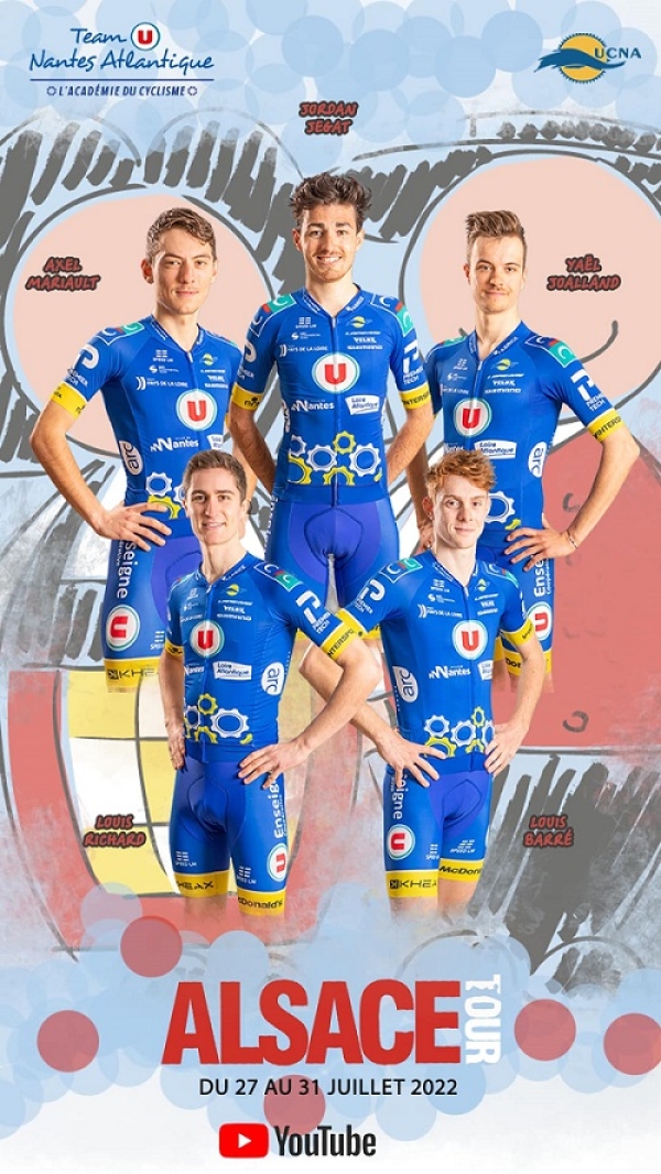Tour D&#039;Alsace: Compo du Team U Nantes Atlantique