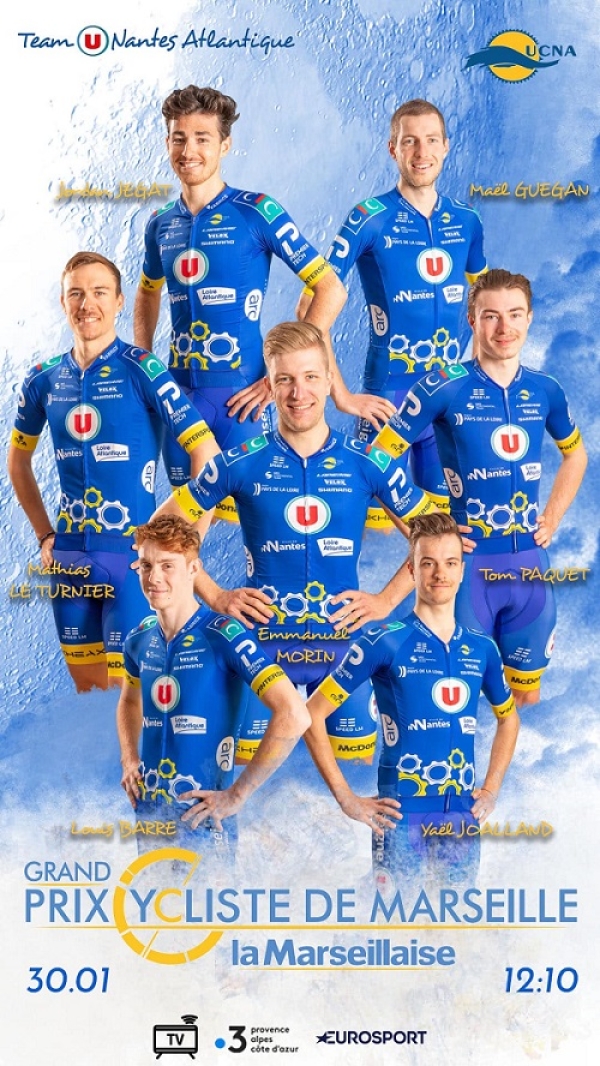 GP La Marseillaise: Compo du Team U Nantes Atlantique