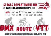 Stage départementaux de Vendée