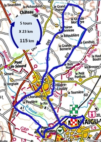 Montaigu (PV Femmes): Infos Parcours et Horaires