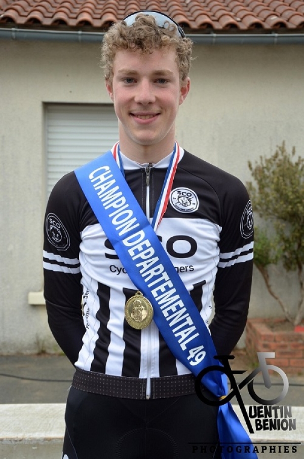 Le Voide: Loïck Le Cann (SCO) Champion Dépt. du CLM Ind.