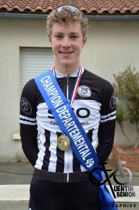 Le Voide: Loïck Le Cann (SCO) Champion Dépt. du CLM Ind.