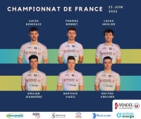 Chpt. de France Cholet: Compo Vendée U PDL