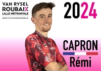 Rémi Capron (VC Villefranche Beaujolais) chez Roubaix Lille Métropole