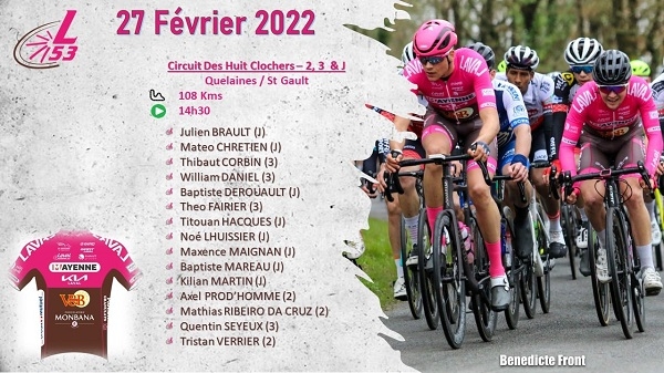 15 Lavallois sur le circuit des 8 clochers