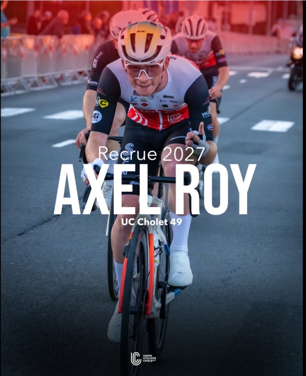 UC Cholet 49 "Axel Roy avec l'équipe première en 2027"
