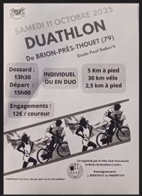 Brion-Près-Thouet &quot;Duathlon&quot;