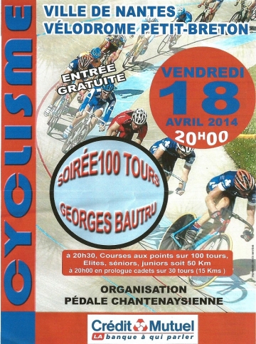 Piste: 100 tours, le 18 avril