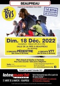 Le BVS organise la 14ème randonnée de la bûche