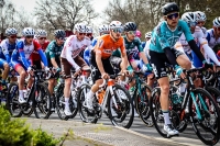 Cholet PDL: Jason Tesson (St Michel Auber 93) au pied du podium..