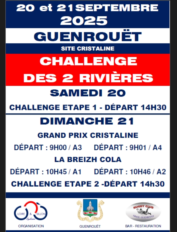 Guenrouët &quot;Challenge des 2 Rivières&quot;