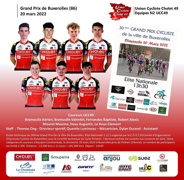 GP Buxerolles: Compo UC Cholet 49