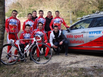 Le groupe DN3 en Ardèche.