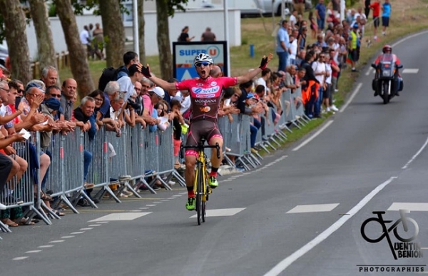 Alexis Delestre (Laval Cyclisme 53) s&#039;est imposé hier, en solitaire, à St Georges sur Loire