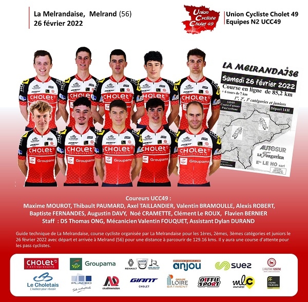 La Melrandaise: Compo UC Cholet 49