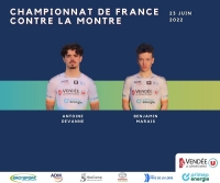 Chpt. de France à Cholet: VDU 2 coureurs pour le CLM Ind.