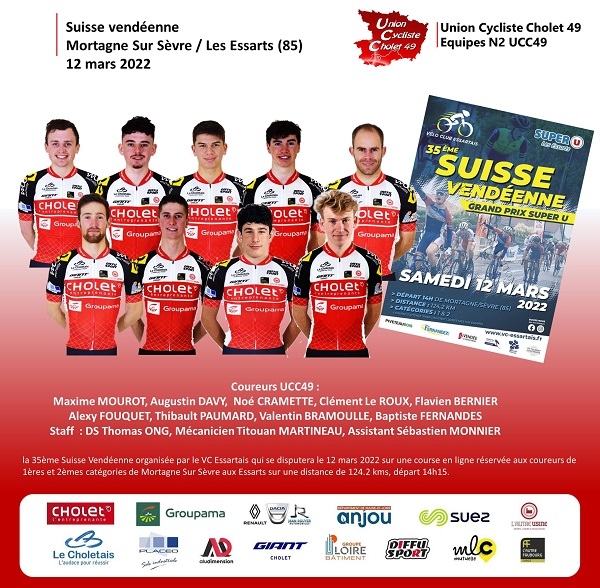Suisse Vendéenne: Compo UC Cholet 49