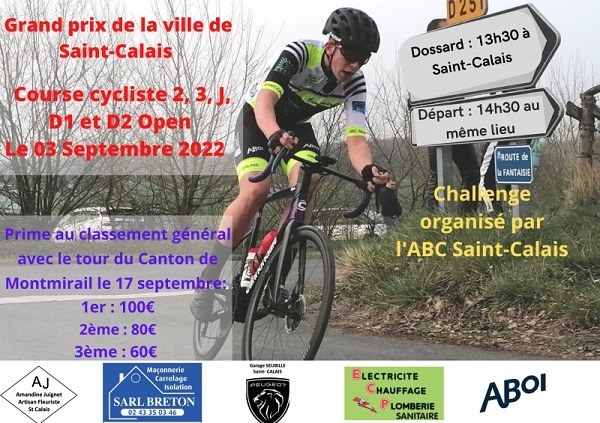 St Calais 2,3+J