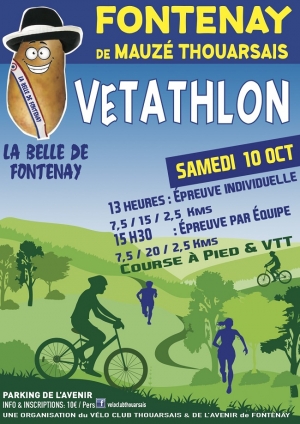 Vétathlon de Fontenay de Mauzé Thouarsais