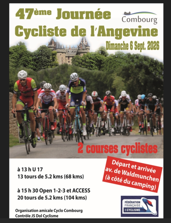 Combourg "Journée Cycliste de L'Angevine"