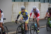 Léo-Paul Jamin (BVS) devant Freddy Bichot (UCC49) lors de la 1ère manche à Beaupréau