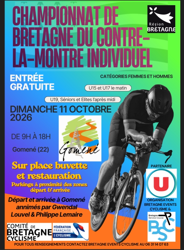 Gomené "Chpt. de Bretagne CLM Individuel"