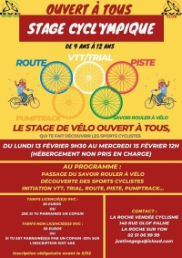 Le RVC lance le stage &quot;Cycl&#039;ympique&quot;