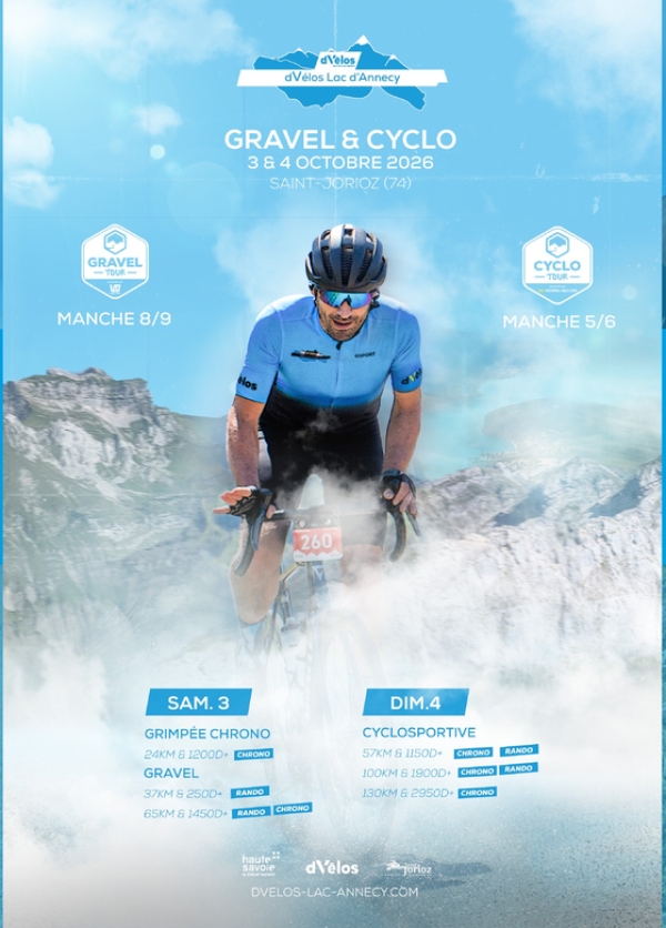 Gravel et Cyclo "Cimes du Lac d’Annecy "