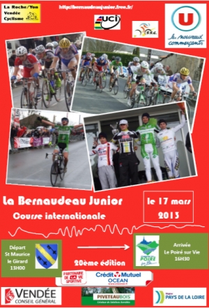 Affiche de La Bernaudeau Junior 2013