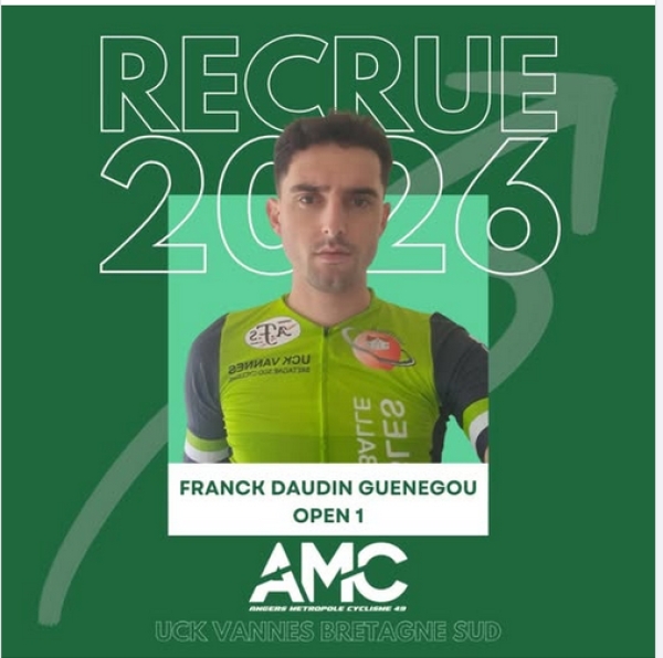 Angers Métropole Cyclisme 49 &quot;Nouvelle arrivée pour 2026&quot;