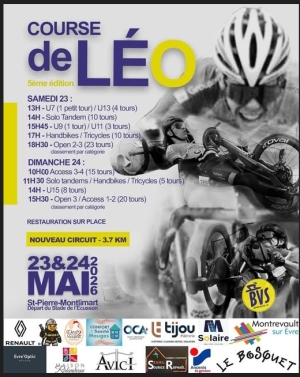 Saint-Pierre-Montlimart "Course de Léo": Modification horaire