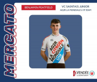 Benjamin PEATFIELD chez Vendée U en 2022