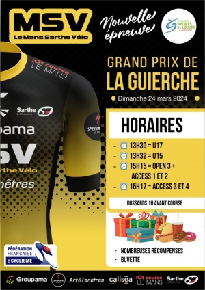 GP de la Guierche (Op-Ac/U17/U15)
