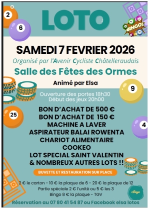 Loto de L'AC Châtelleraudais