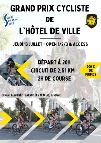 Segré &quot;GP de L&#039;Hôtel de Ville&quot;