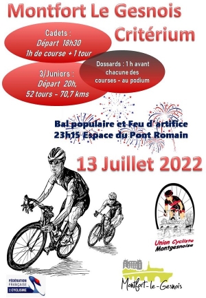 Montfort le Gesnois 3+J/Cadets