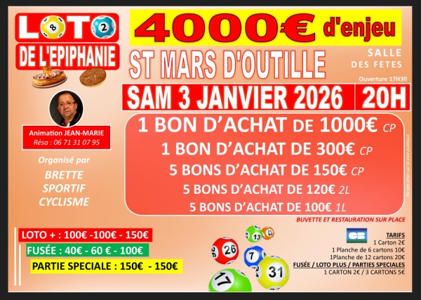 Saint-Mars-d&#039;Outillé &quot;Loto&quot;