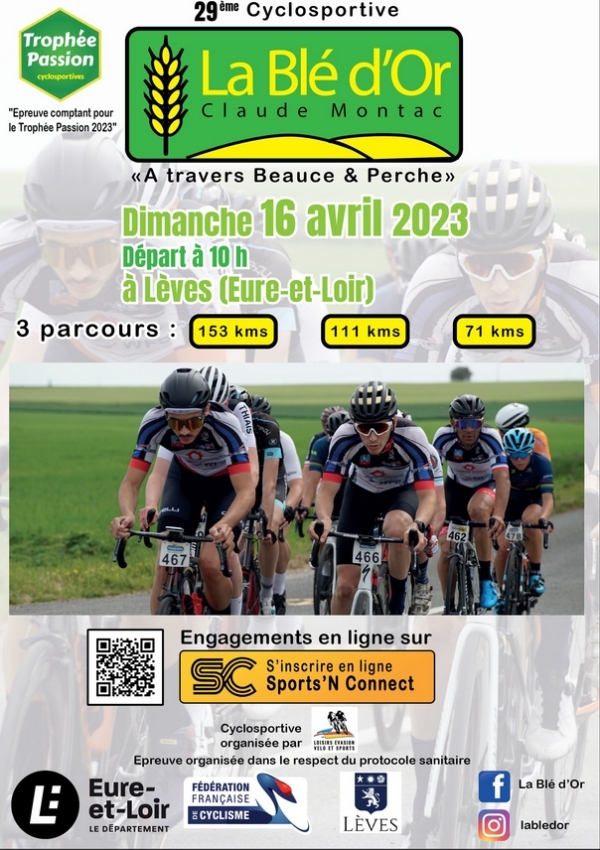 Cyclosportive &quot;La Blé D&#039;Or &quot;