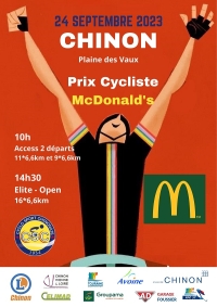 Chinon &quot;Prix Cycliste Mc Donald&#039;s&quot;