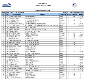 Pierrefitte Open 2-3