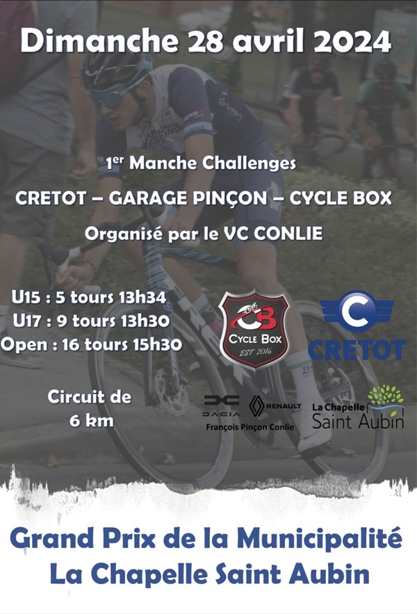 La Chapelle St Aubin (Open1.2.3/U17/U15)
