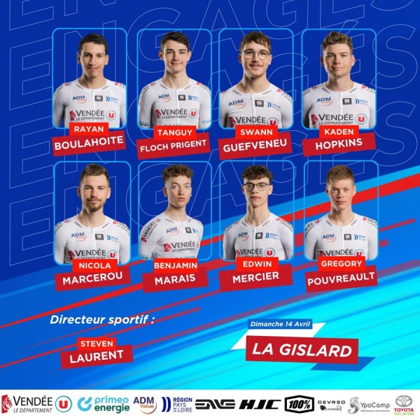 La Gislard (Elite-Open): Compo Vendée U PDL