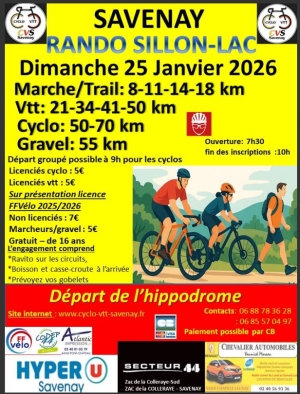 Savenay " Rando Sillon-Lac"
