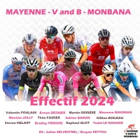 Mayenne-V and B-Monbana: Effectif 2024