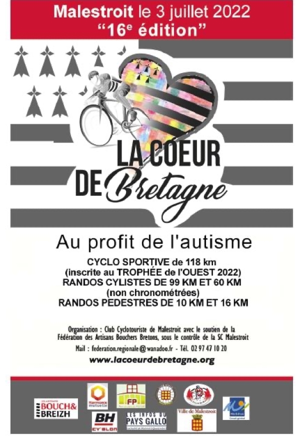 Cyclosportive &quot;La Coeur de Bretagne&quot;